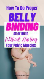 belly binding after birth