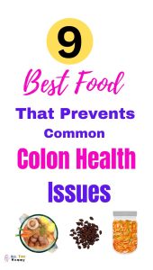 healthy food for colon