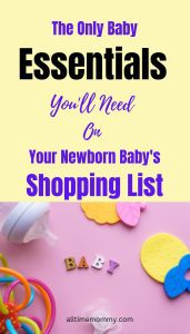 baby essentials list