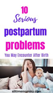 postpartum problems after pregnancy